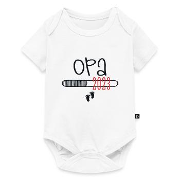 Opa 2023 - OPA - Baby Premium short-sleeve bodysuit - white - Front