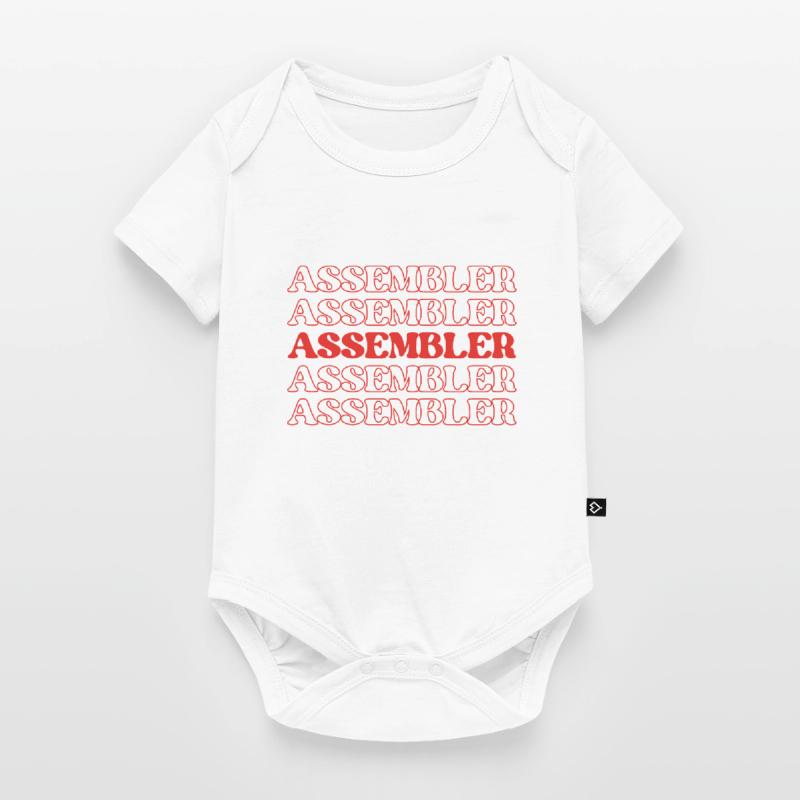 Assembler Fabricator Assembler Constructor Maker Baby Premium short-sleeve bodysuit