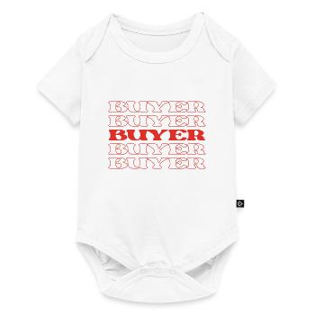 Buyer Buyer Purchaser Consumer Patron - Baby Premium short-sleeve bodysuit - white - Front