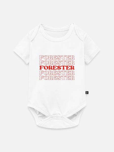 Förster, Naturschützer, Waldmanager - Baby Premium Kurzarmbody - Weiß