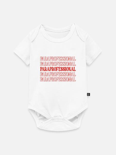 Paraprofessioneller Lehrerassistent Lehrerassistent - Baby Premium Kurzarmbody - Weiß