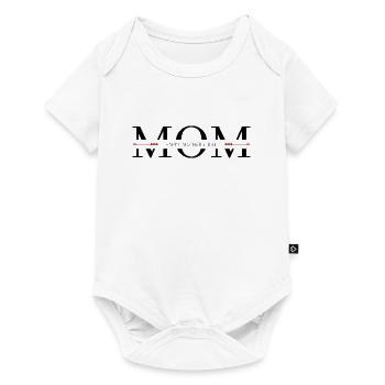 Happy Mother’s Day - Mom - Body à manches courtes Premium Bébé - blanc - Devant