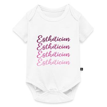 Esthéticienne | Cosmetologist - Body à manches courtes Premium Bébé - blanc - Devant
