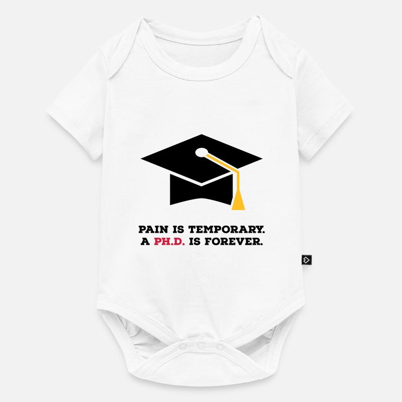 phd - Body à manches courtes Premium Bébé - blanc