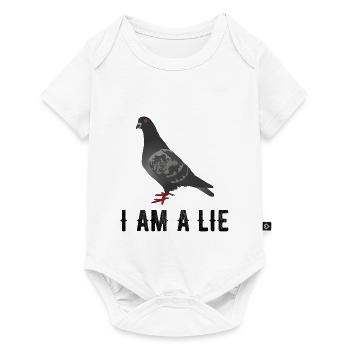 Chemise Cadeaux I Am A Lie Bird Arn't Real Spies - Body à manches courtes Premium Bébé - blanc - Devant