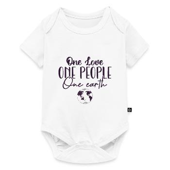 world day of peace - Baby Premium short-sleeve bodysuit - white - Front