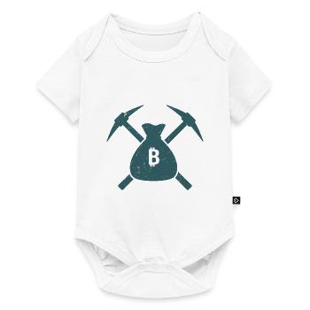 Exploitation minière - Body à manches courtes Premium Bébé - blanc - Devant