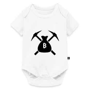 Exploitation minière - Body à manches courtes Premium Bébé - blanc - Devant