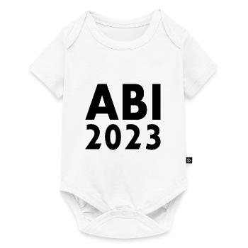 Abi 2023 - Baby Premium Kurzarmbody - Weiß - Vorne