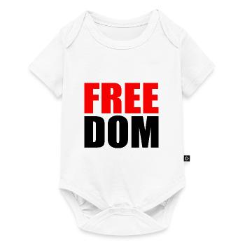 Freedom - Baby Premium short-sleeve bodysuit - white - Front
