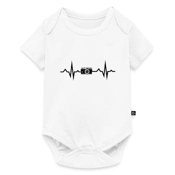 Photographer Photography Gift Saying Funny - Baby Premium short-sleeve bodysuit - white - Front