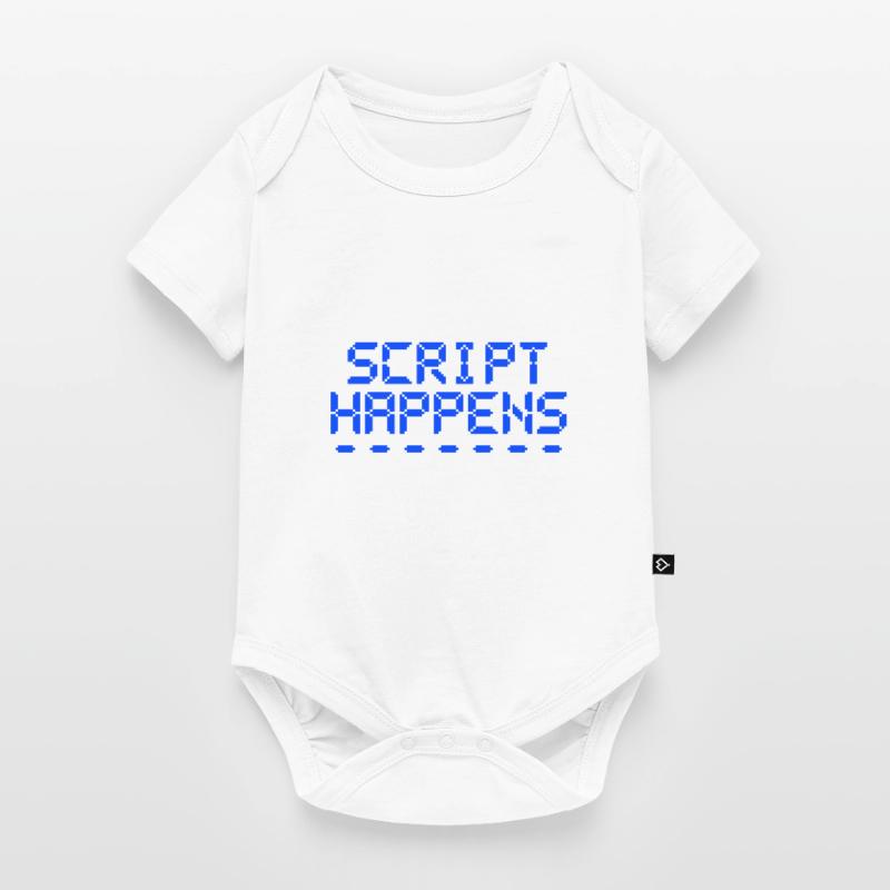 Computer Programming Script Happens Programmer Baby Premium short-sleeve bodysuit