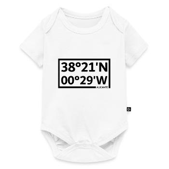 Alicante Coordinates - Baby Premium short-sleeve bodysuit - white - Front