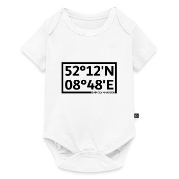 Bad Oeynhausen coordinates - Baby Premium short-sleeve bodysuit - white - Front