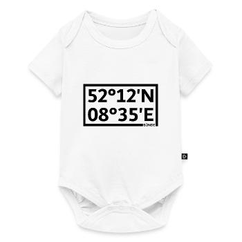 Coordonnées Frets - Body à manches courtes Premium Bébé - blanc - Devant