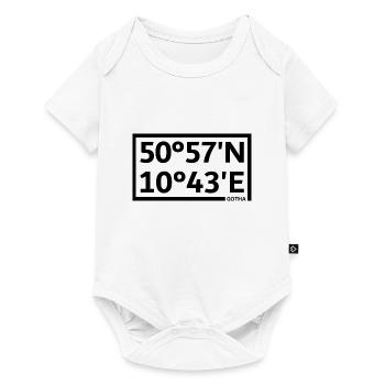 Gotha coordinates - Baby Premium short-sleeve bodysuit - white - Front
