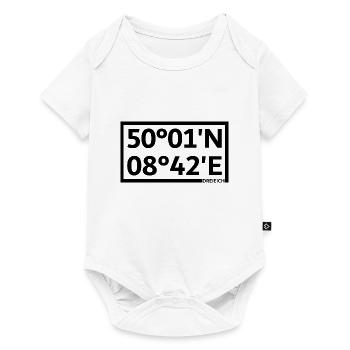 Dreieich coordinates - Baby Premium short-sleeve bodysuit - white - Front