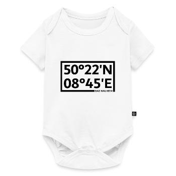 Bad Nauheim coordinates - Baby Premium short-sleeve bodysuit - white - Front
