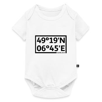 Saarlouis coordinates - Baby Premium short-sleeve bodysuit - white - Front