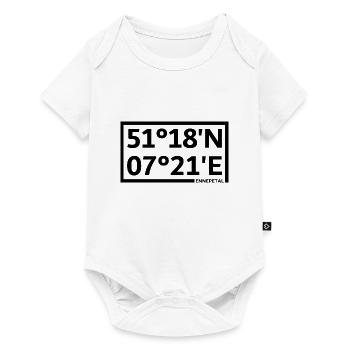 Ennepetal Koordinaten - Baby Premium Kurzarmbody - Weiß - Vorne