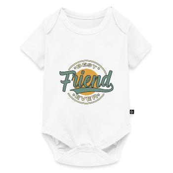 Best friend ever - Baby Premium short-sleeve bodysuit - white - Front