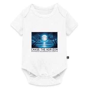 Chasing the horizon Saying Sayings Motto - Baby Premium short-sleeve bodysuit - white - Front