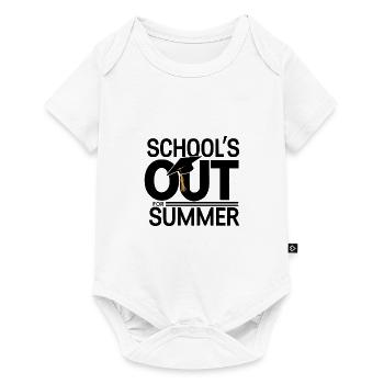 Schulabschluss Schulende School`s Out For Summer - Baby Premium short-sleeve bodysuit - white - Front