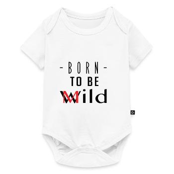 Born To Be Mild - Baby Premium short-sleeve bodysuit - white - Front