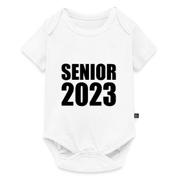 Senior 2023 - Baby Premium Kurzarmbody - Weiß - Vorne