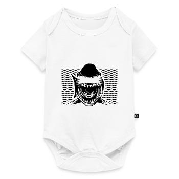 Requin requin - Shark - Body à manches courtes Premium Bébé - blanc - Devant