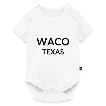 Waco, Texas, États-Unis - Body à manches courtes Premium Bébé - blanc - Devant