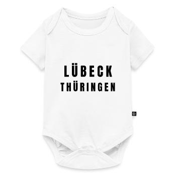 Lübeck, Thuringia - Baby Premium short-sleeve bodysuit - white - Front
