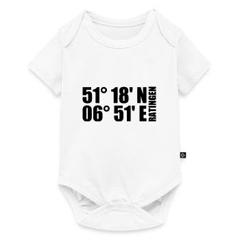 Ratingen coordinates - Baby Premium short-sleeve bodysuit - white - Front