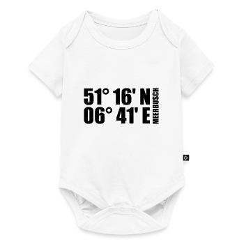 Meerbusch coordinates - Baby Premium short-sleeve bodysuit - white - Front