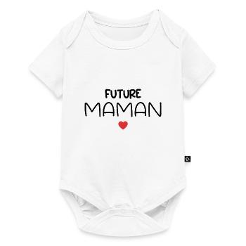 Future Maman - Body à manches courtes Premium Bébé - blanc - Devant