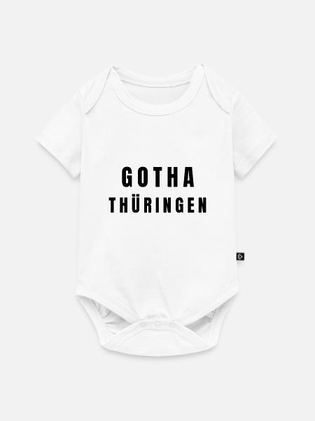 Gotha Thüringen - Baby Premium Kurzarmbody - Weiß