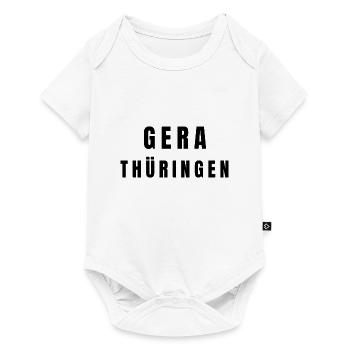 Gera, Thuringia - Baby Premium short-sleeve bodysuit - white - Front