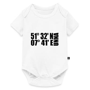 Unna coordinates - Baby Premium short-sleeve bodysuit - white - Front