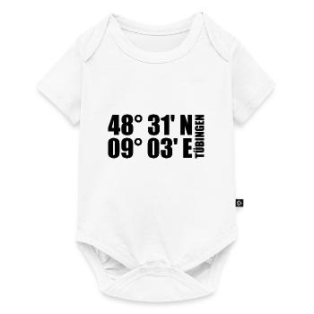 Tübingen Coordinates - Baby Premium short-sleeve bodysuit - white - Front