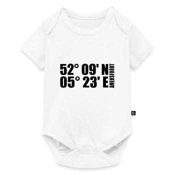 Amersfoort coordinates - Baby Premium short-sleeve bodysuit - white - Front