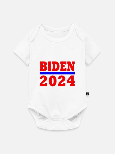 Joe biden 2024 - Baby Premium Kurzarmbody - Weiß
