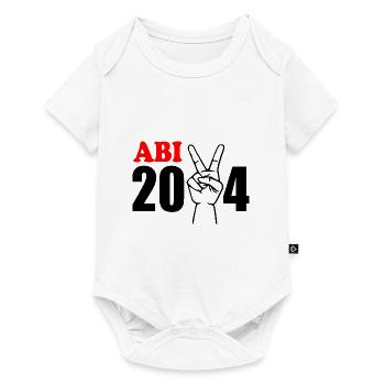 Abi 2024 - Baby Premium Kurzarmbody - Weiß - Vorne