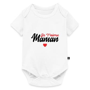 Je t'aime maman ! - Body à manches courtes Premium Bébé - blanc - Devant