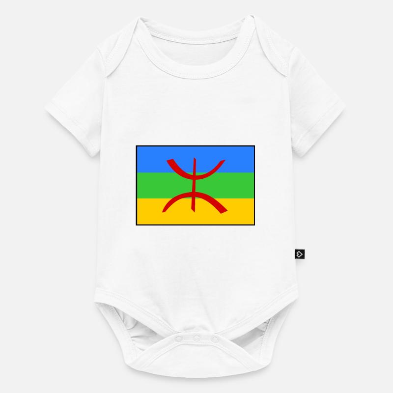Amazigh - Body à manches courtes Premium Bébé - blanc