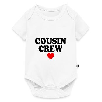 Cousin crew - Body à manches courtes Premium Bébé - blanc - Devant