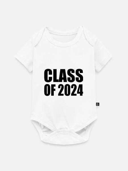 Class of 2024 - Baby Premium Kurzarmbody - Weiß