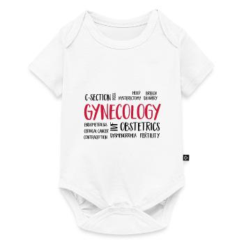 gyncloudeng - Baby Premium short-sleeve bodysuit - white - Front