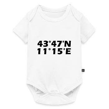 Coordonnées de Florence - Body à manches courtes Premium Bébé - blanc - Devant