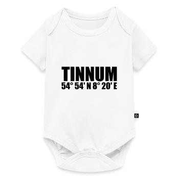 Coordonnées tinnum - Body à manches courtes Premium Bébé - blanc - Devant