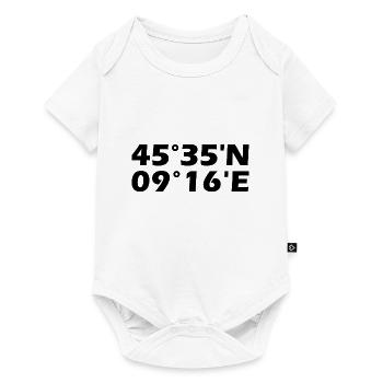 Monza Coordinates - Baby Premium short-sleeve bodysuit - white - Front